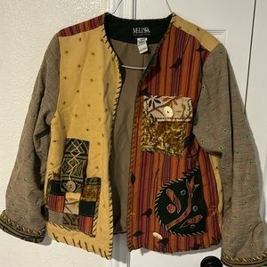 Vintage Melissa patchwork jacket